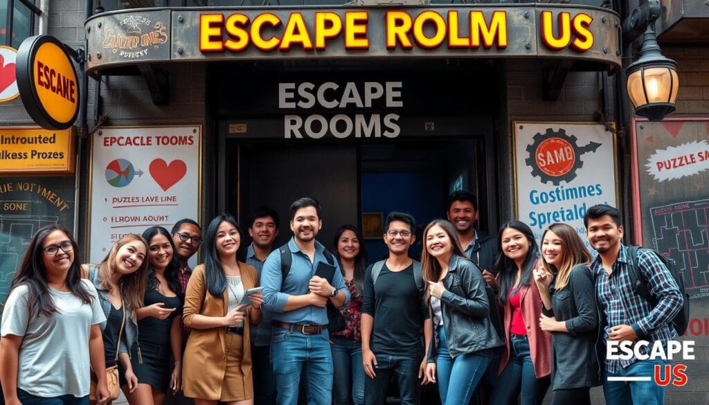 ¿Cuántas personas debes llevar a una escape room?