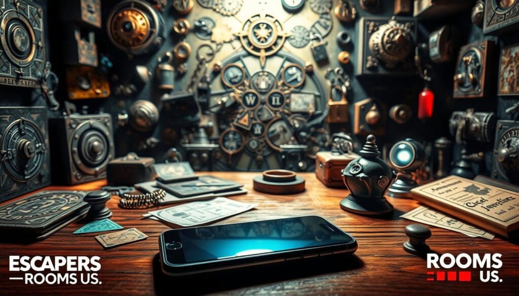 ¿Se puede llevar el teléfono a una escape room?